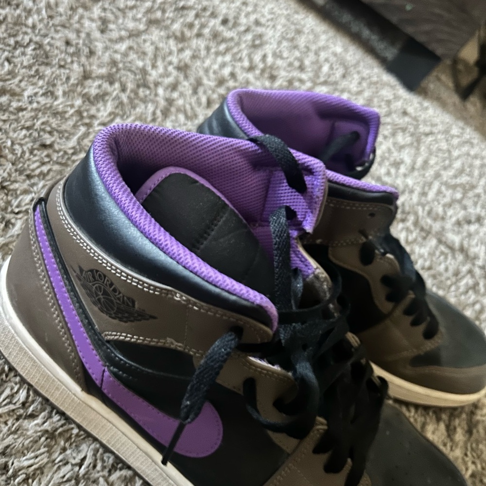 Jordan Kids Sneakers - Black and Purple